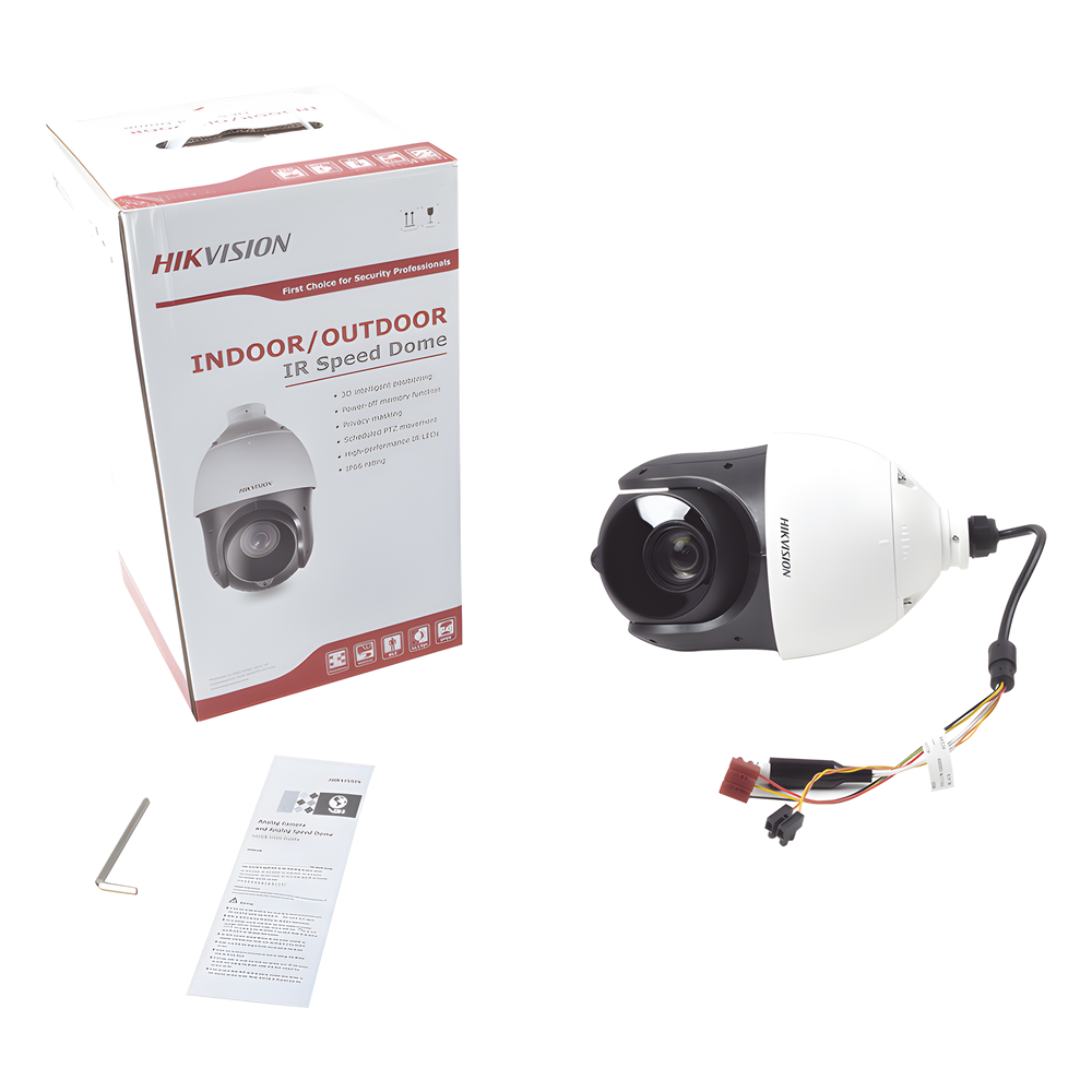 Domo PTZ TurboHD 2 Megapixel (1080P) / 15X Zoom / 100 mts IR EXIR / Exterior IP66 / WDR 120 dB / RS-485 / Ultra Baja Iluminación