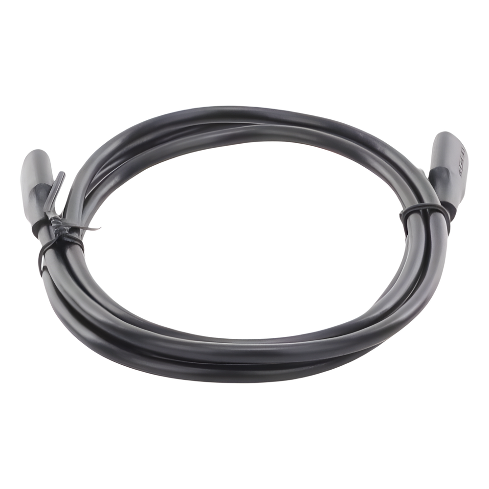 Cable USB-C a USB-C | 1 Metro | Carga Rápida de hasta 60W | Transferencia de datos de 480 Mbps | PD3.0 | QC 4.0/3.0/2.0 | FPC | AFC | Duradero y Flexible| Caja ABS | Cubierta de TPE | Color Negro.