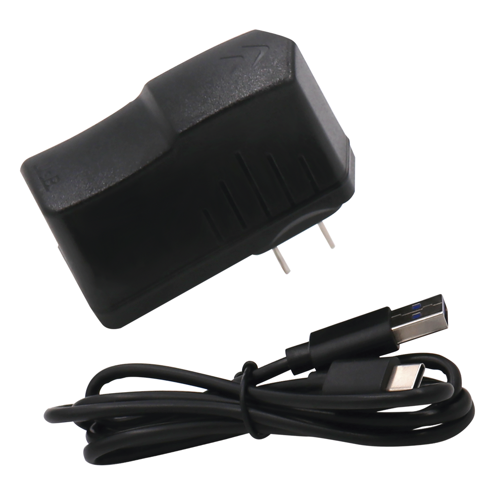 Adaptador de pared de 5 Vcc, @ 3 A con micro-USB tipo C