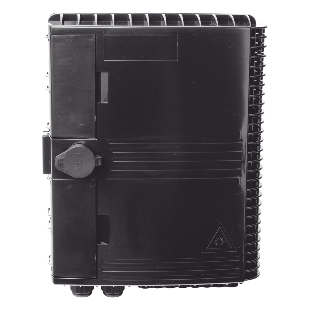Cierre de Empalme para 24 Fusiones de Fibra Óptica, Interior/Exterior, con 16 Acopladores SC/APC y Splitter 1x16 SC/APC Incluido, IP65