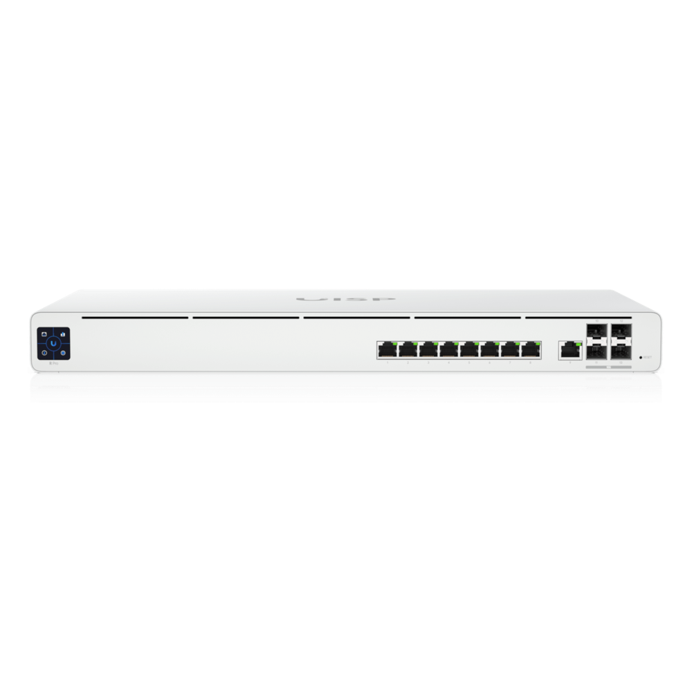 UISP Router Pro – Router 10 GbE para ISP con Switch Capa 2 Integrado, Enrutamiento Avanzado y Rendimiento NAT de hasta 9.5 Gbps