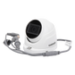 AUDIO POR COAXITRON / Domo TURBOHD 2 Megapixel (1080p) / Gran Angular 106° / Lente 2.8 mm / 20 mts IR EXIR / Exterior IP66 / 4 Tecnologías / dWDR / Metal