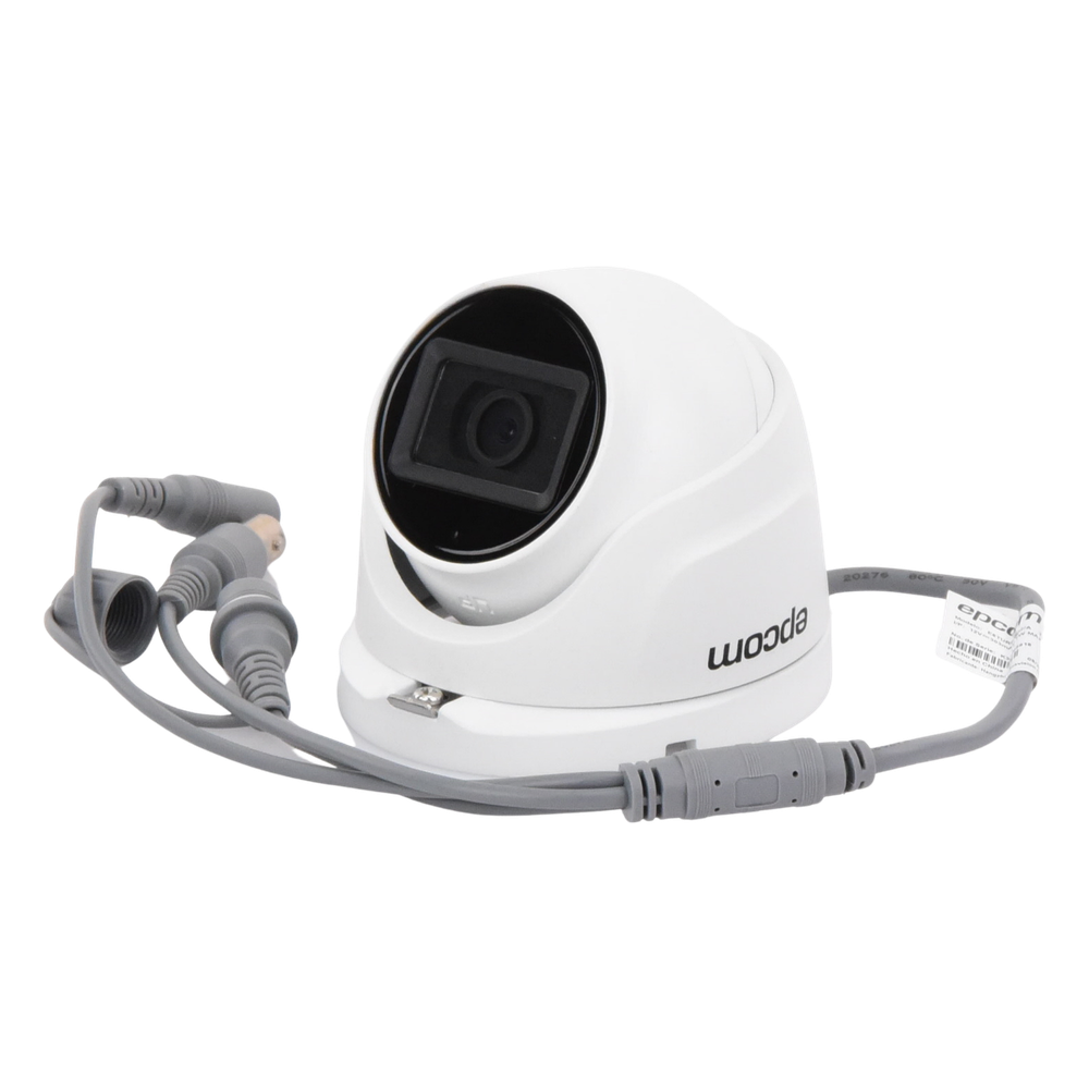 AUDIO POR COAXITRON / Domo TURBOHD 2 Megapixel (1080p) / Gran Angular 106° / Lente 2.8 mm / 20 mts IR EXIR / Exterior IP66 / 4 Tecnologías / dWDR / Metal