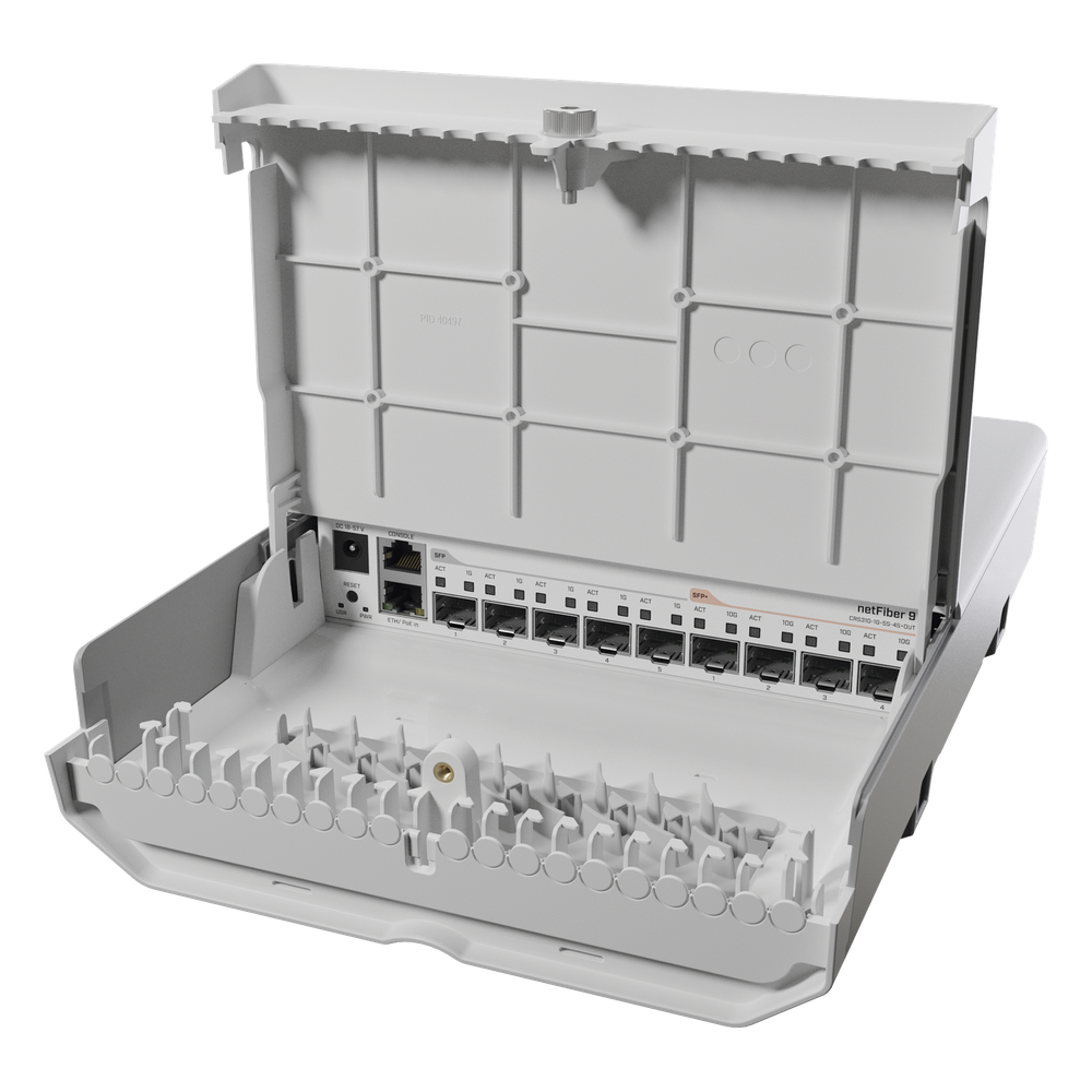 (netFiber 9) Switch 5 puertos SFP 1Gbps, 4 puertos SFP+ 10Gbps