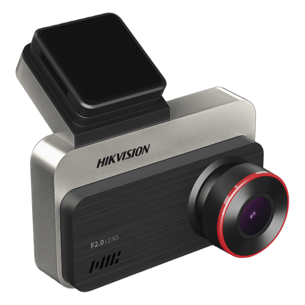 Dashcam de Doble Lente Hikvision AE-DC2328-C200S(2CH) / 2 Megapixel (1080p) Frontal e Interior / Gran Angular 128° / H.265 / Pantalla IPS 3" / WiFi / G-Sensor / Micro SD 256GB