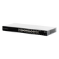 Switch PoE+ Administrable / 24 Puertos 10/100/1000 Mbps + 4 SFP / 360W PoE Total / Switching 56 Gbps / Cloud GWN Sin Costo / Montable en Rack