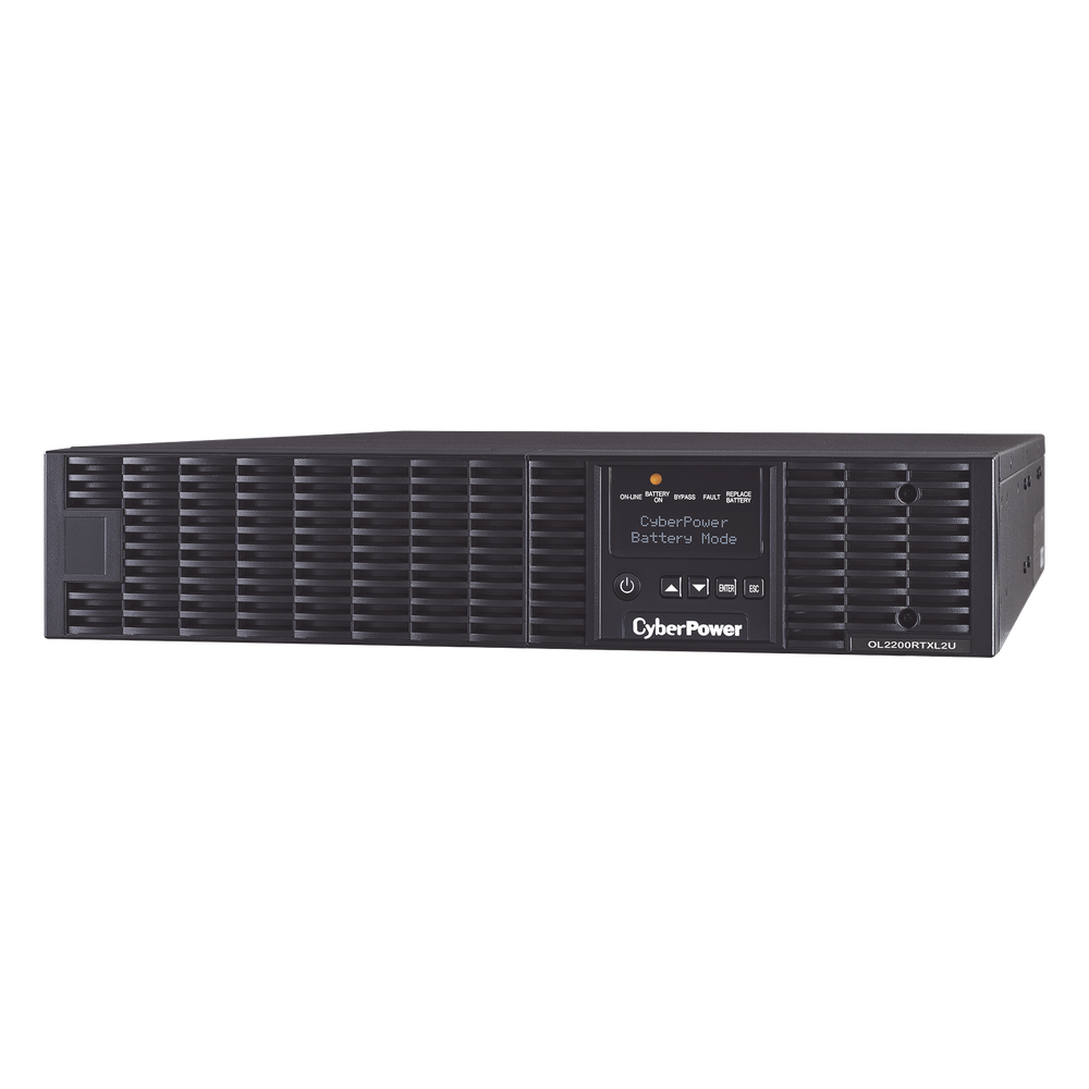 UPS de 2200 VA/1800 W, Online Doble Conversión, Entrada 120 Vca NEMA 5-20P, Onda Senoidal Pura, Rack o Torre de 2 UR, Con 6 NEMA 5-20R y 1 NEMA L5-20R