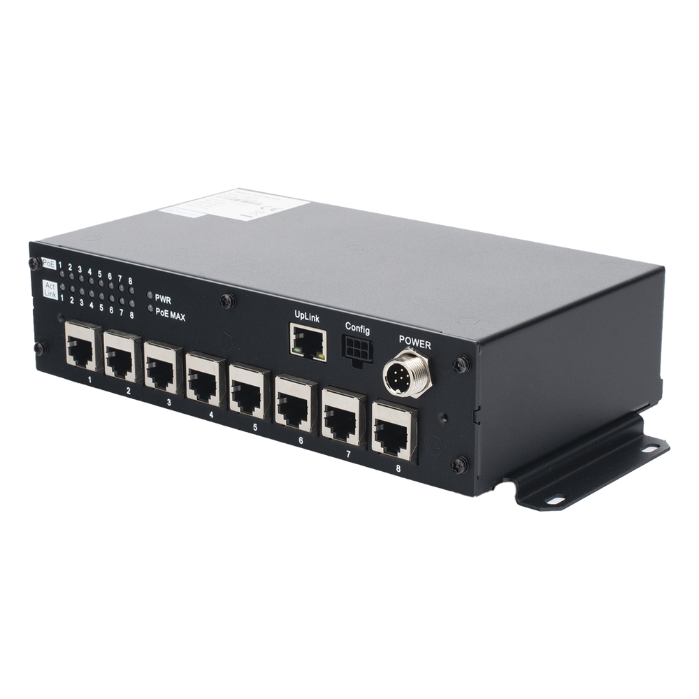 Switch PoE para Soluciones Moviles / Conexión RJ45