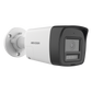 [Audio Bidireccional + Sirena & Estrobo + Dual Light + ColorVu] Bala TURBOHD 4K (8 Megapixel) / Lente 2.8 mm / 30 mts IR EXIR + 20 mts Luz Blanca / Micrófono y Bocina Integrado / Exterior IP67 / Metal / dWDR