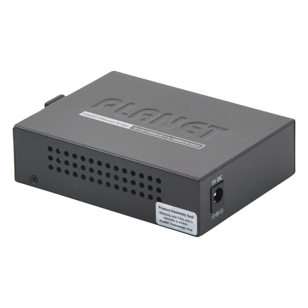 Convertidor de Medios UTP/ Fibra Óptica de 1000 Mbps, Multi-Modo, Hasta 550 m, Conector SC