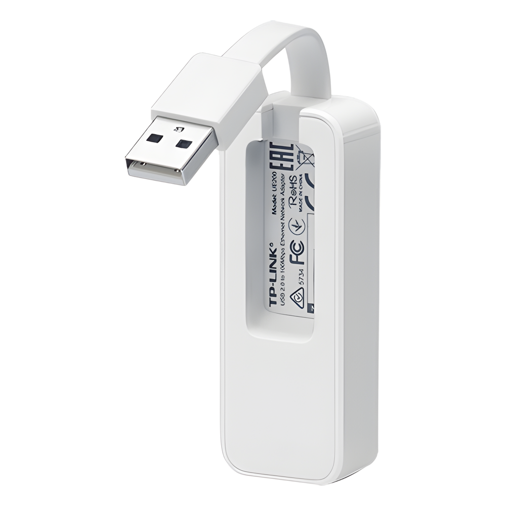 Adaptador de red Ethernet USB 2.0 a  RJ45 100Mbps
