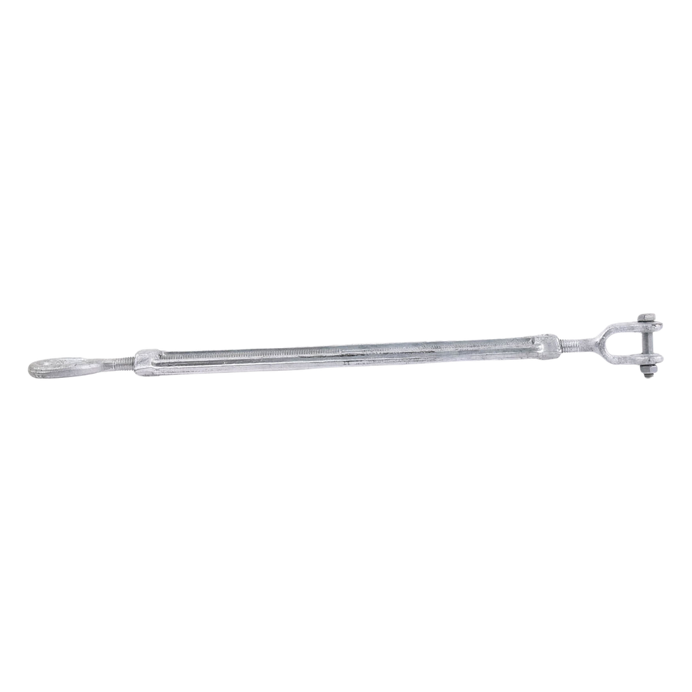 Tensor de 1/2" x 12" Acero Forjado OJO-QUIJADA Galv. Inmersión en Caliente (Carga Max. 2200 lbs).