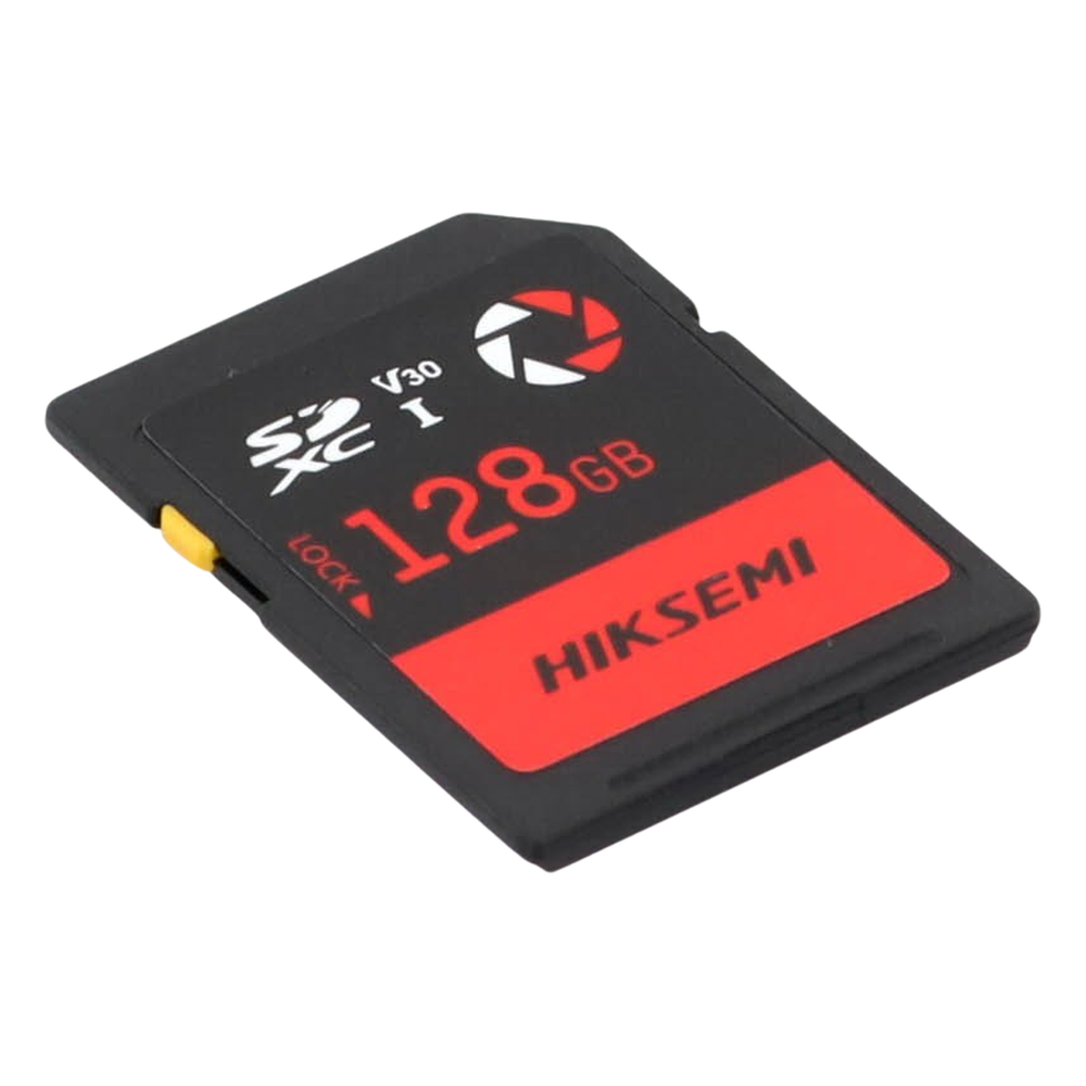 Memoria SD / 128 GB / 180 MB/s Lectura / 150 MB/s Escritura / V30 U3 / Para Drones y Cámaras de Acción / HIKSEMI CAPTURE E30