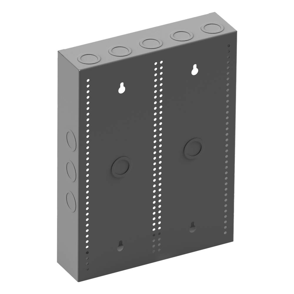 Gabinete de Medios de 19 Pulgadas de alto, para Empotrar en Pared (360 x 478 x 95 mm).