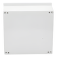 Gabinete de Poliéster IP65 Uso en Intemperie (400 x 400 x 200 mm) con Placa Trasera Interior de Plástico (Incluye Chapa y Llave).