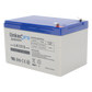 Batería de respaldo 12 V |  12 Ah |  AGM | Especial para Seguridad Electrónica | UPS | Sistemas de Emergencia | Vida útil 5 años | Terminales F1  + Adaptador F2
