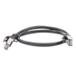 Cable de Parcheo FTP Cat6 - 0.5 Metros (1.64 Pies) - Negro