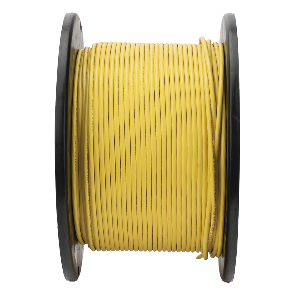 Bobina de Cable UTP de 4 Pares, Vari-MaTriX HD, Cat6A, 23 AWG, CMR (Riser), Color Amarillo, 305 Metros (1000 Pies)