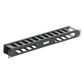 Organizador de cables horizontal de 19", 1UR