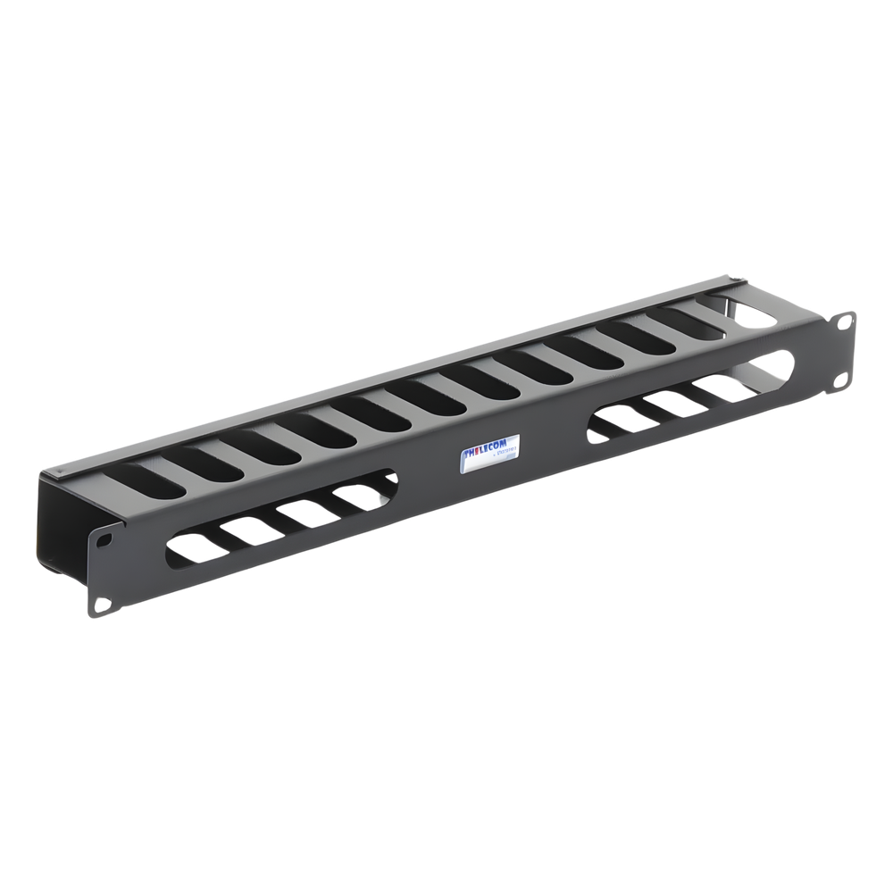 Organizador de cables horizontal de 19", 1UR