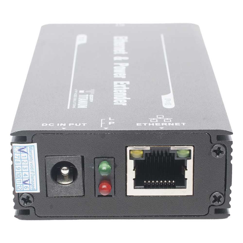 (POE 600 METROS) Receptor para Extensor PoE TT-8001TPOE / 1 Puerto  para recepción de video y alimentación (PoE) / IDEAL PARA DOMOS Y CAMARAS IP / Conexión en Cascada / Soporta PTZ´s de 60 W / Soporta IEEE802.3af/at