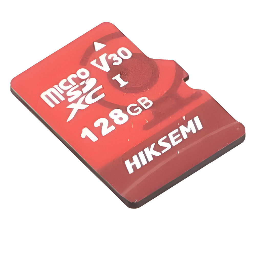 MicroSD HIKSEMI NEO Plus / 128 GB / 95 MB/s Lectura / 50 MB/s Escritura / Clase 10 U3 / TLC NAND / Especializada Para Videovigilancia 24/7