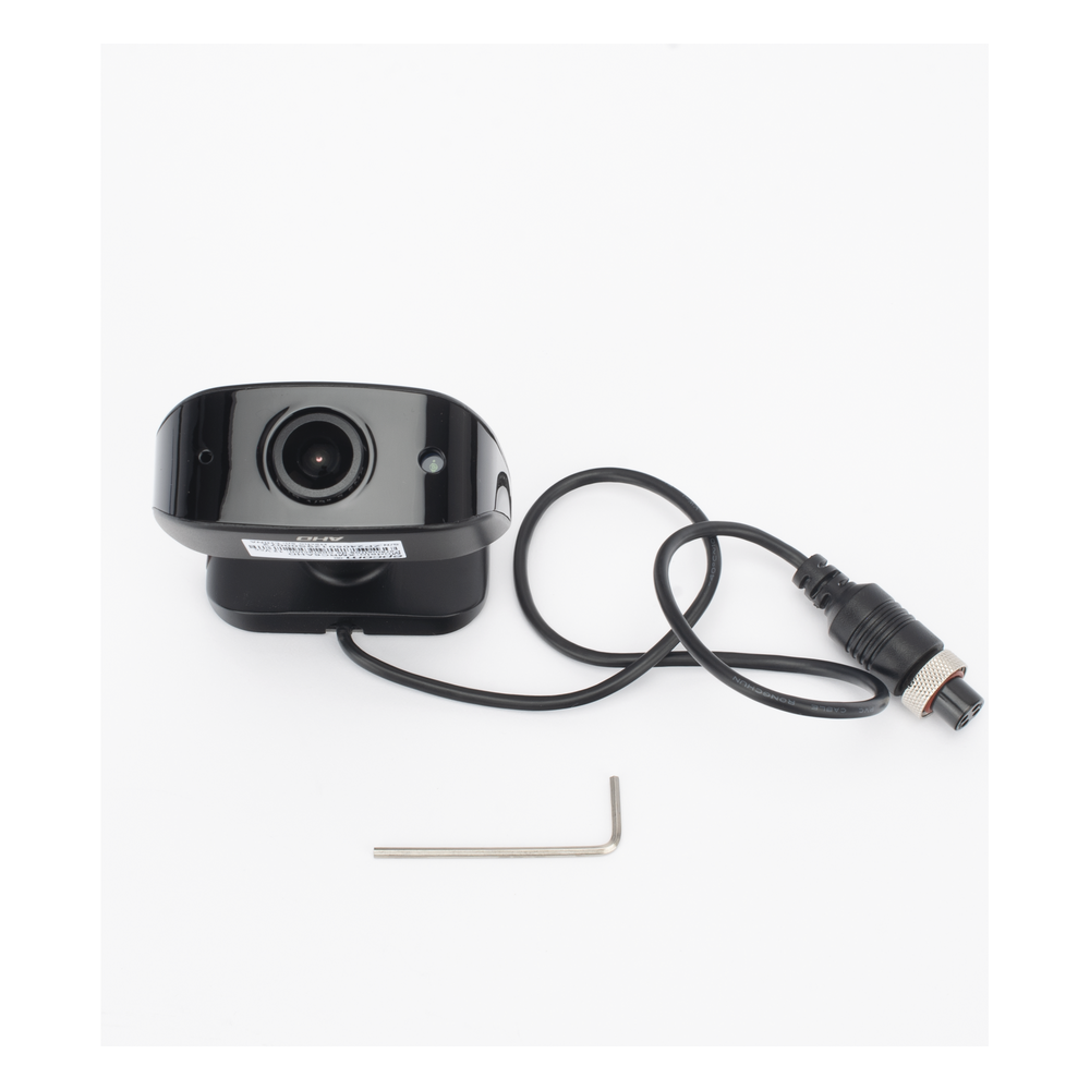 Cámara AHD de 1MP para videovigilancia móvil para Interior con micrófono.