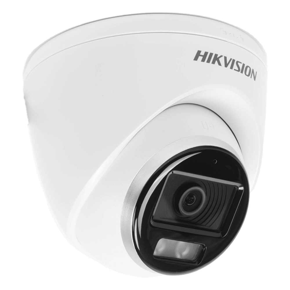 [ColorVu] Turret TURBOHD 3K (5 Megapixel) / Micrófono Integrado / Lente 3.6 mm / Imagen a Color 24/7 / 40 mts Luz Blanca / Exterior IP67 / dWDR / 4 Tecnologías