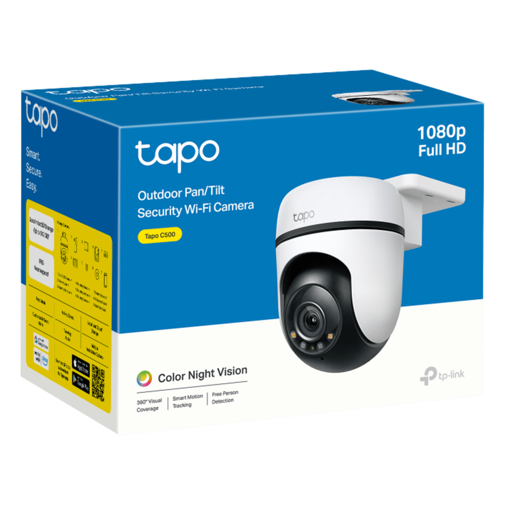 Cámara IP Wi-Fi 2 megapixel / 1080p Visión 360º / Audio doble vías / Visión Nocturna /  Notificación Push / Vision de Hasta 9 Metros