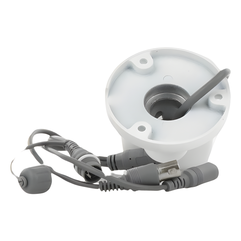 [Dual Light + ColorVu] Bala TURBOHD 2 Megapixel (1080p) / Lente 2.8 mm / 30 mts IR EXIR + 20 mts Luz Blanca / Micrófono Integrado / Gran Angular 101° / Exterior IP67 / 4 Tecnologías