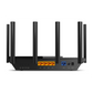 Router WiFi 6 Doble Banda / AX5400 MU-MIMO 4X4 y OFDMA / 1 puerto WAN 10/100/1000 Mbps / 4 puertos LAN 10/100/1000 Mbps / 1 puerto USB 3.0 /  6 potentes antenas / Administración App (Tether) o Página web / Protección HomeShield
