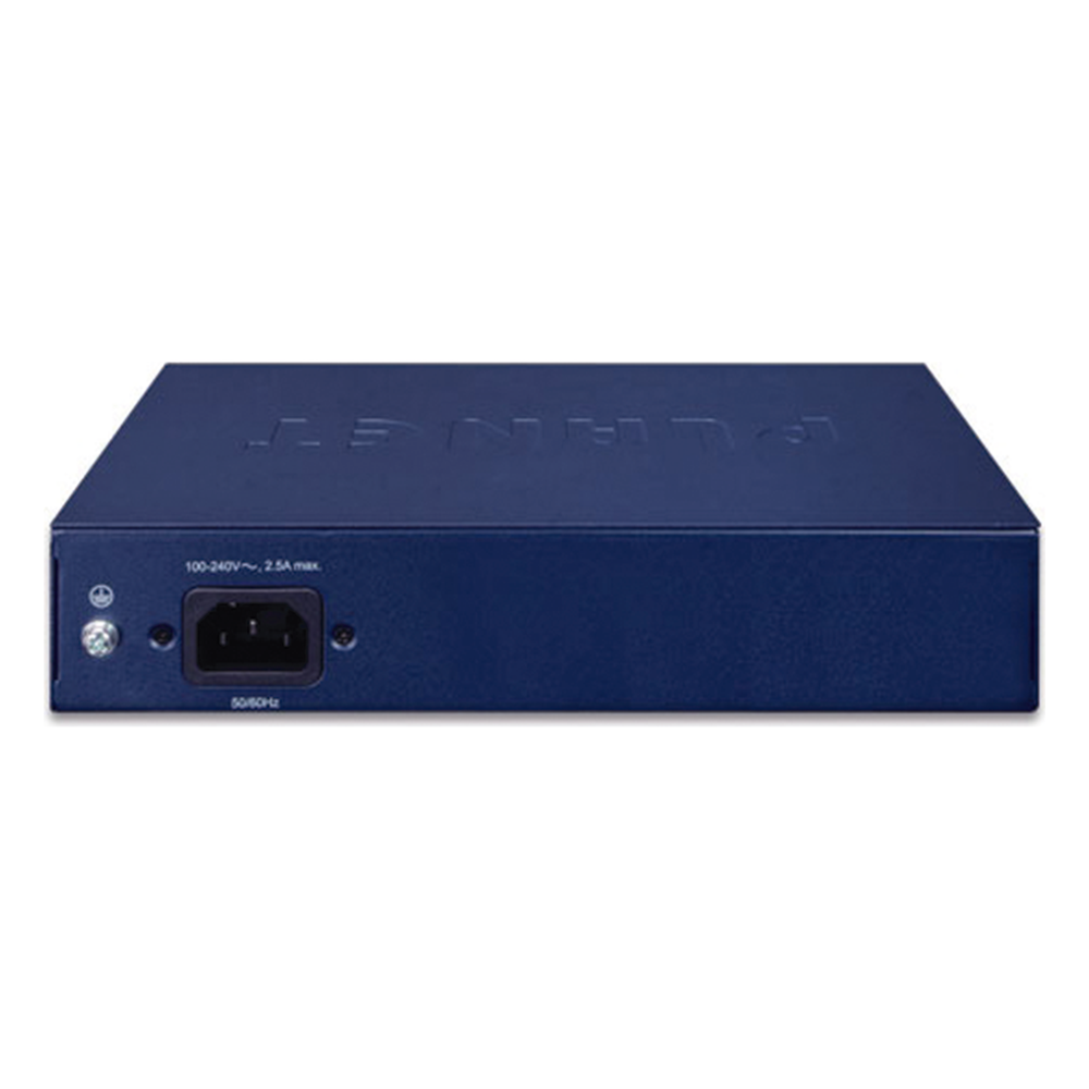 Switch de Escritorio de 8 Puertos 10/100TX 802.3at PoE+ / 2 Puertos 10/100TX / 120W PoE Budget / Modos Standard, VLAN y Extendido / Distancia Extendida Hasta 250m
