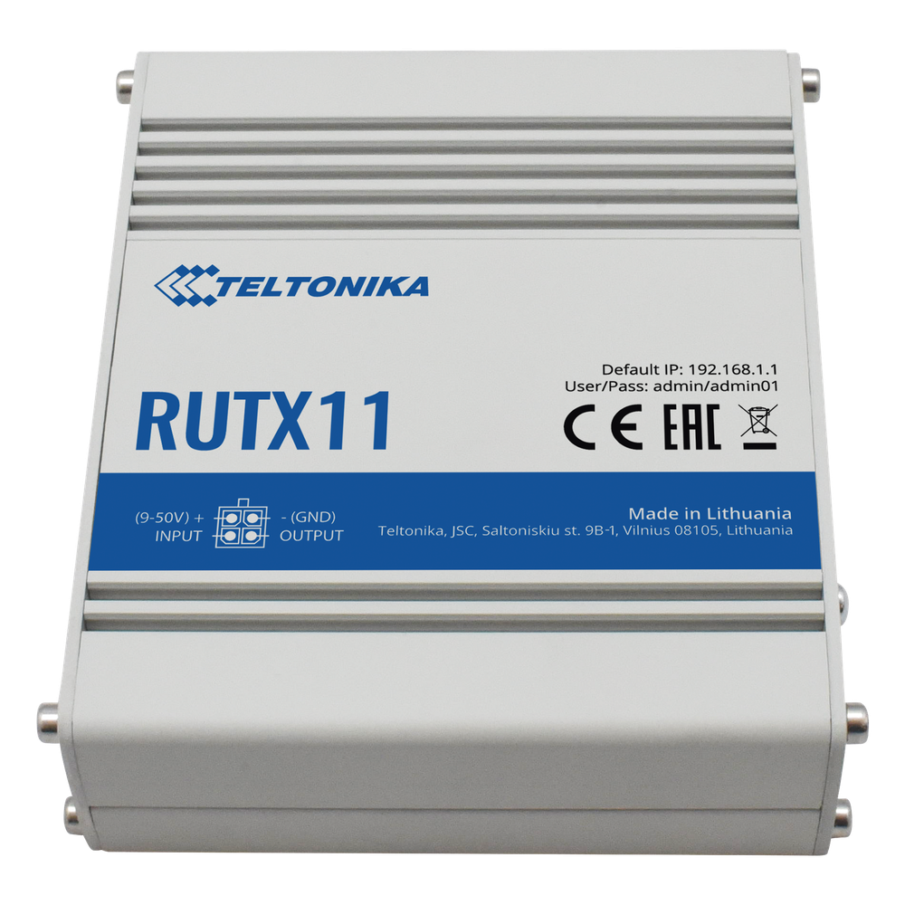 Router Industrial LTE 4.5G Cat 6 / 300 Mbps / WiFi 5 Dual Band / 4 Puertos Gigabit / Doble SIM / GNSS / PoE