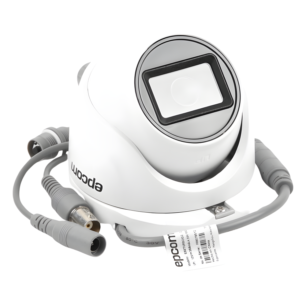 Turret TURBOHD 5 Megapixel / Lente 2.8 mm / 30 mts IR EXIR  / Exterior IP67 / Metal / 4 en 1 / dWDR