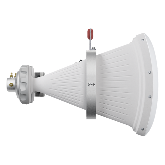 Antena Sectorial Asimétrica de 90° 4900 - 7125 MHz, 15 dBi con soporte mejorado, listas para TwisPort sin pérdida