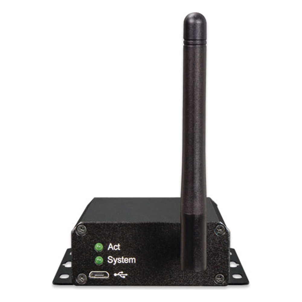 (LoRa) Controlador de nodo Industrial para Interior, Compatible con LoRaWAN Clase C, Carcasa IP30, Hasta 10 km.
