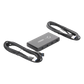 Conmutador USB para Compartir 4 Puertos USB 3.0 a 2 PC Ìs | Cambio Mediante Botón | Incluye Dos Cables USB de 1.5 m | ABS | Permite que 2 Usuarios Compartan 4 Dispositivos Periféricos USB3.0, como una impresora, un escáner, etc.