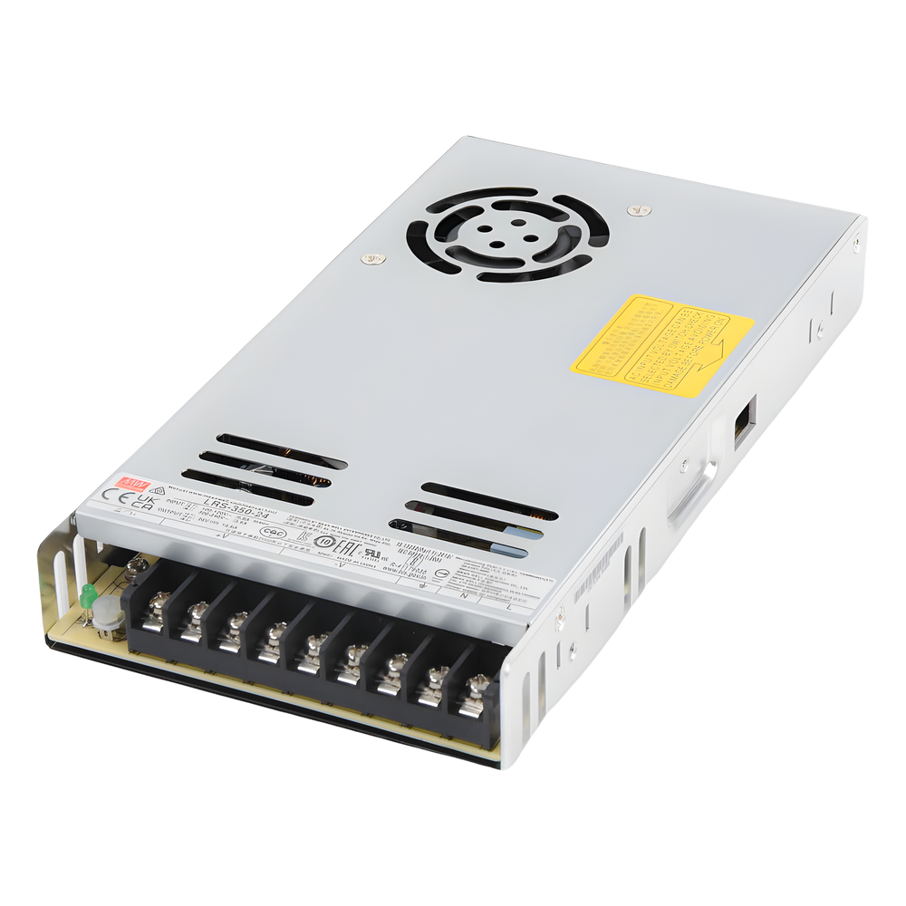 Fuente de Poder Industrial Conmutada 350W de Potencia, 24Vcc, 14.6A