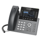 Teléfono IP Wi-Fi, Grado Operador, 10 líneas SIP con 5 cuentas, pantalla a color 4.3", puertos Gigabit, Bluetooth, PoE, codec Opus, IPV4/IPV6 con gestión en la nube GDMS