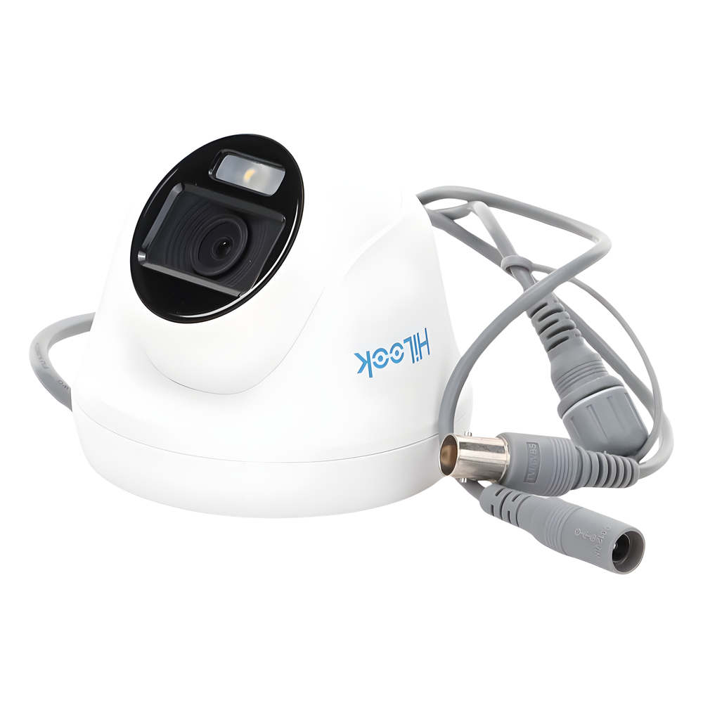 Turret TURBOHD 1080p / Imagen a Color 24/7 / Lente 2.8 mm / ColorVu Lite / Luz Blanca 20 mts / Uso en Interior / Policarbonato