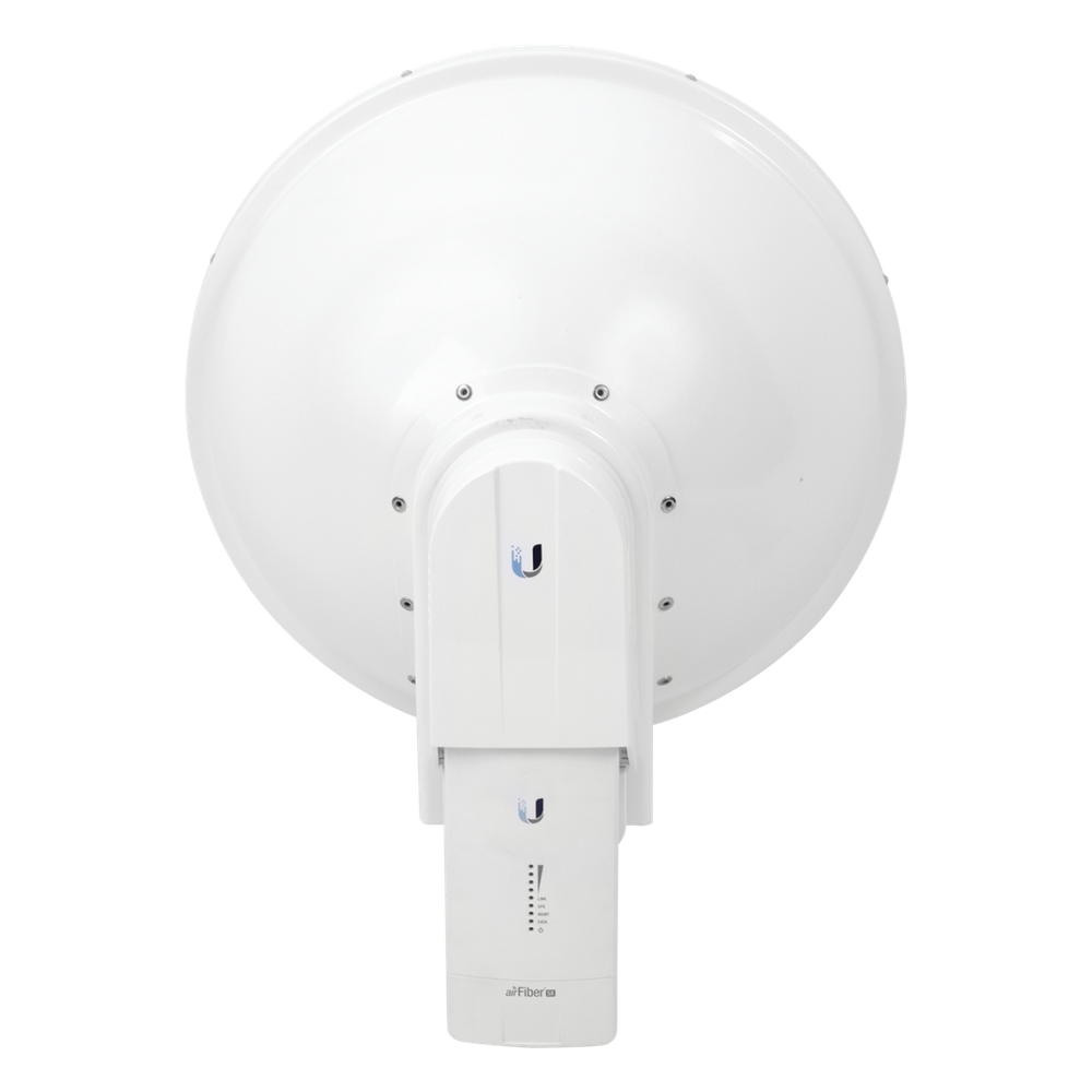 Antena Direccional airFiber X, ideal para enlaces Punto a Punto (PtP), frecuencia 5 GHz (5.1 - 5.9 GHz) de 23 dBi slant 45