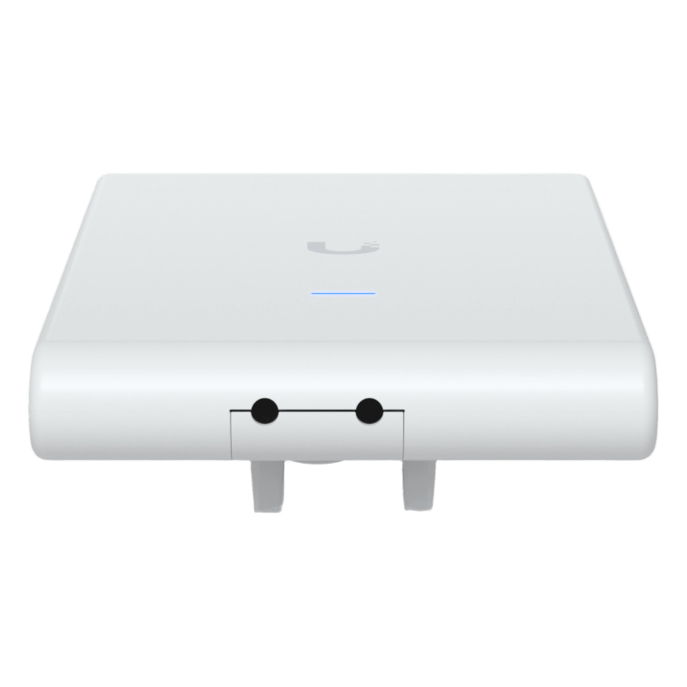 Punto de Acceso UniFi WiFi 6 Mesh Pro/ 2.4 y 5 GHz / MU-MIMO 2x2 por banda / para exterior IPX6 / 2 puertos GbE (x1 PoE IN, x1 puerto de red) hasta 250 dispositivos, montaje en pared o mástil