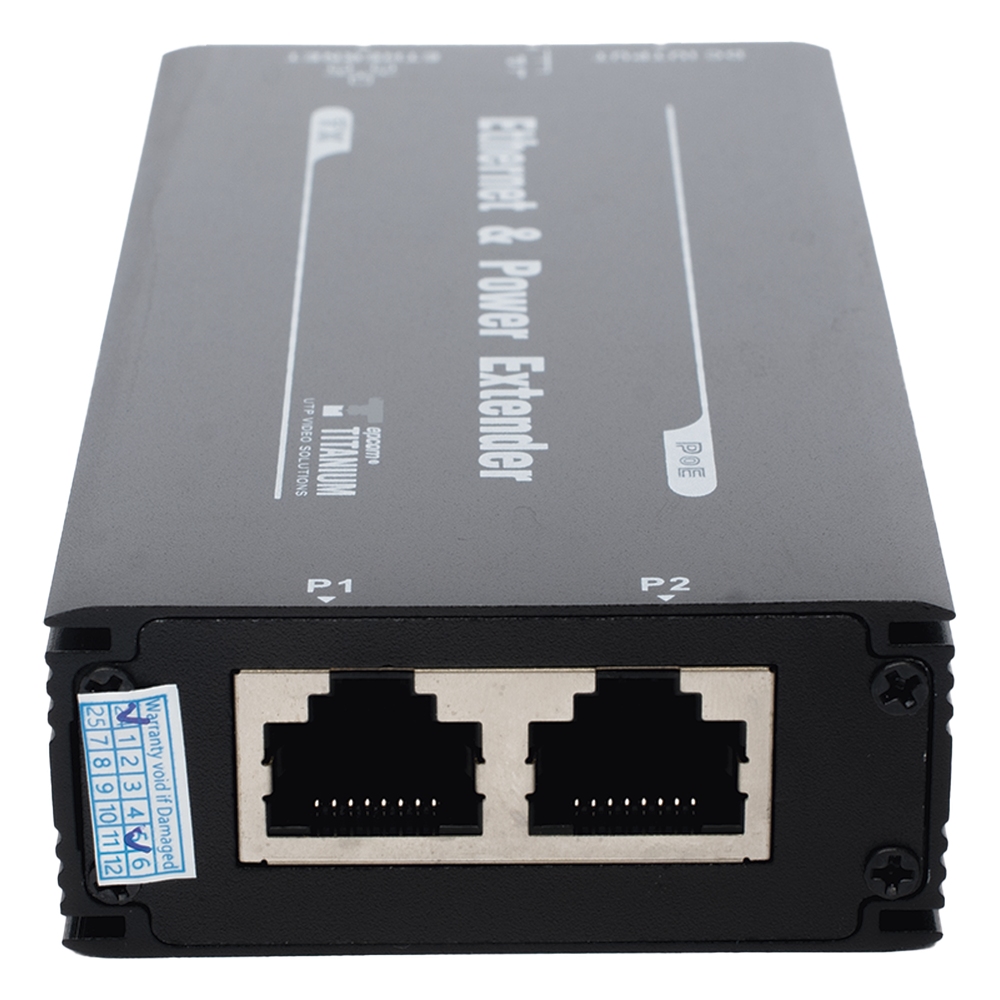 (POE 600 METROS) Transmisor para Extensor PoE TT-8001R  / 1 Puerto  para recepción de video y alimentación (PoE) / IDEAL PARA DOMOS Y CAMARAS IP / Conexión en Cascada / Soporta PTZ´s de 60 W / Soporta IEEE802.3af/at