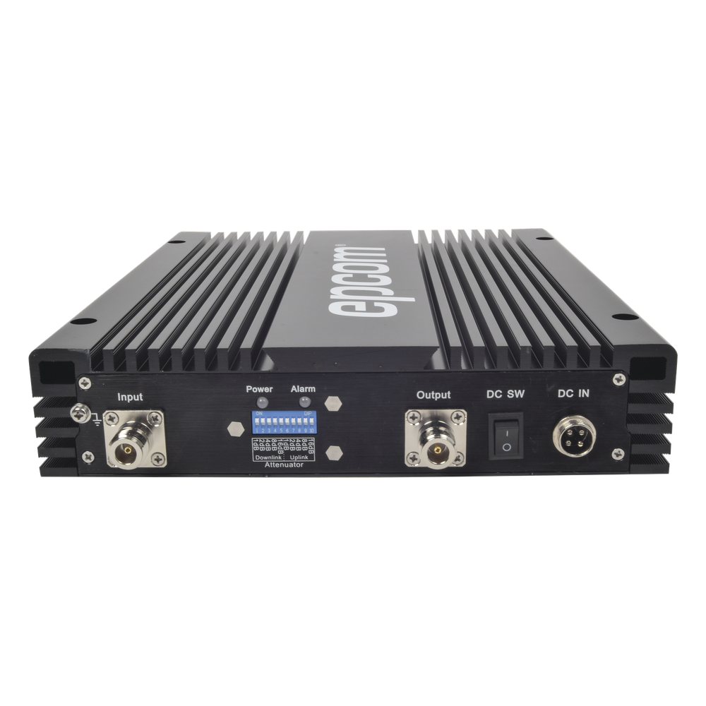 (HASTA 1 KILÓMETRO) Amplificador para Ampliar Cobertura Celular en Exterior | 1900 MHz, Banda 2 | Soporta 2G y 3G y Mejora las llamadas | 80 dB de Ganancia, 1 Watt de potencia Máxima, hasta 1 km de cobertura.