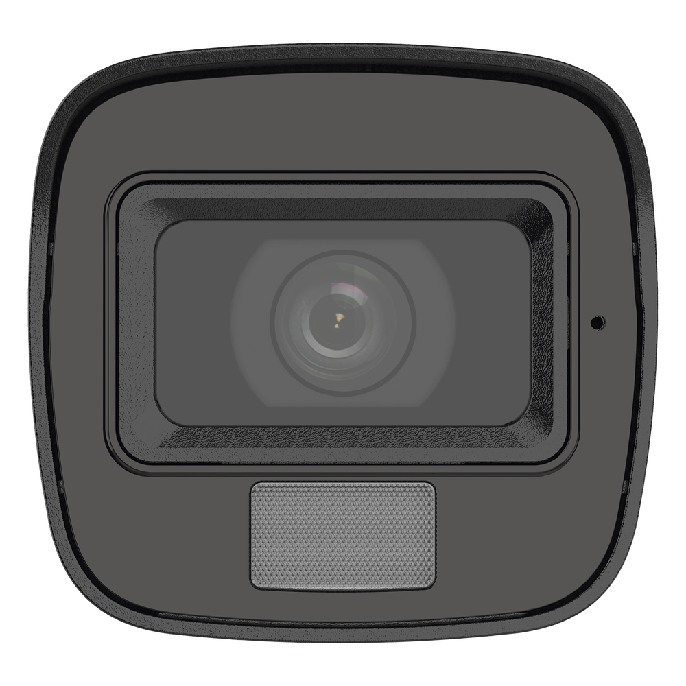 [Dual Light] Bala IP 4 Megapixel / Lente 2.8 mm / Ángulo de visión 104° / 20 mts IR + 15 mts Luz Blanca / Micrófono Integrado / ACUSENSE Lite / Exterior IP67 / H.265+ / PoE / ONVIF / dWDR