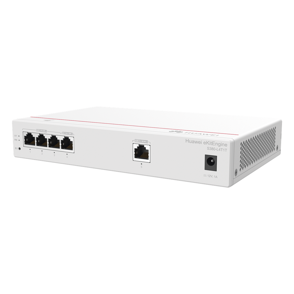 Router eKit / 1 Puerto WAN Gigabit / 1 Puerto LAN/WAN Gigabit / 3 Puertos  LAN Gigabit / Rendimiento de 1 Gbps / Controlador (32 APs) / Hasta 150 clientes / Libre de licenciamiento
