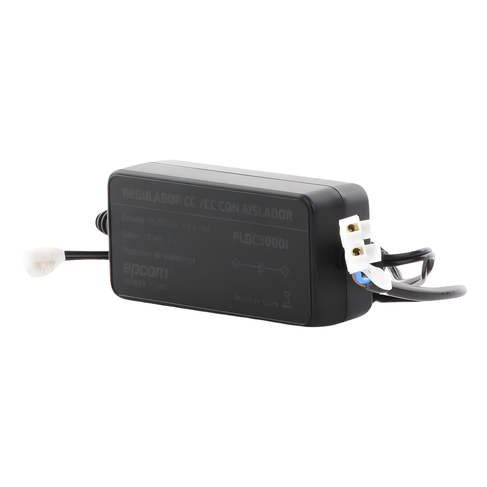 Convertidor de Voltaje con Aislador de 15-30 Vcc a 12 Vcc / 3 Amp Max.