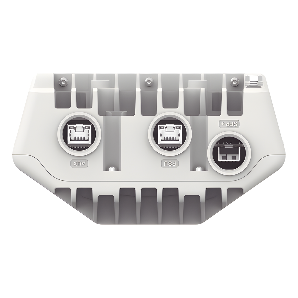 Nodo de distribución cnWave V5000, 60 GHz (frecuencia libre), antena integrada 22.5 dBi de 280º, 15.2 Gbps, hasta 30 nodos cliente