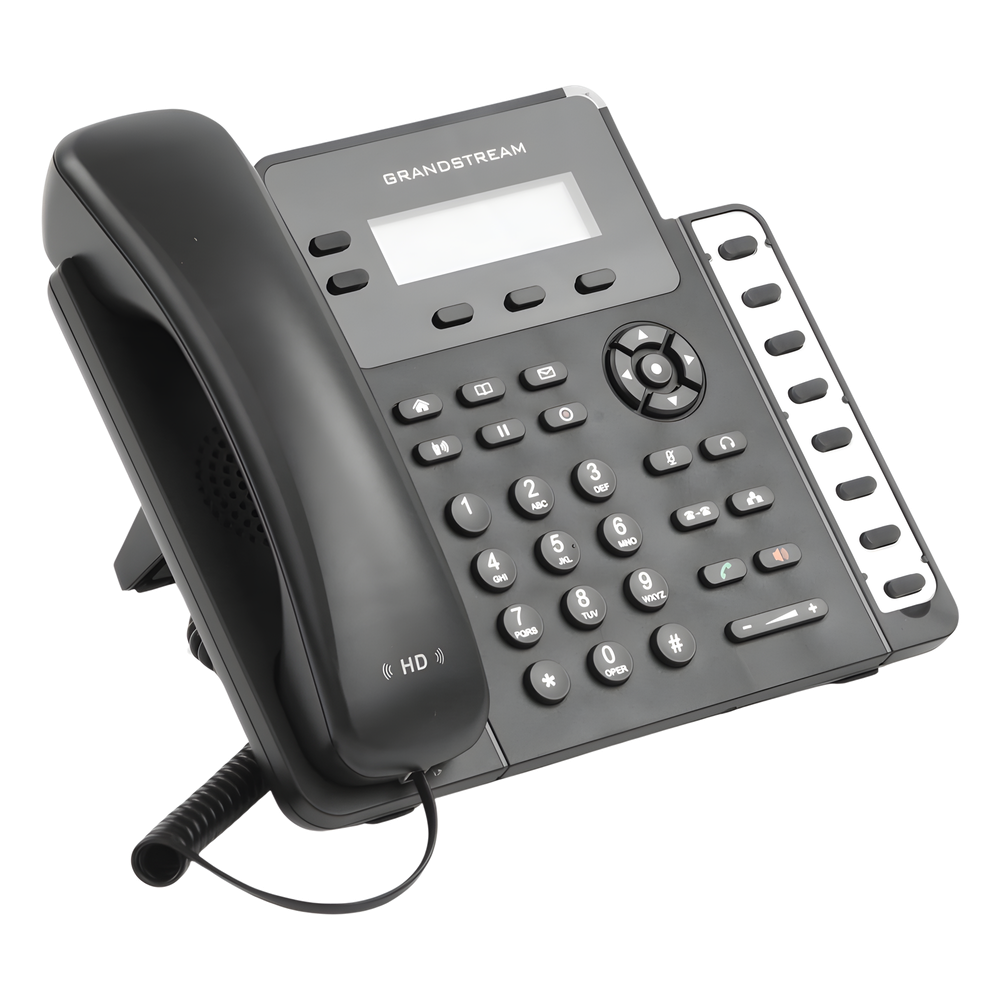 Teléfono IP SMB de 2 líneas con 3 teclas de función, 8 teclas BLF y conferencia de 3 vías, PoE