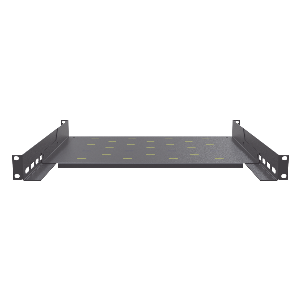 Charola para Gabinetes y Racks de Pared de 4 puntos de Fijación, Profundidad Ajustable de 347 a 489 mm